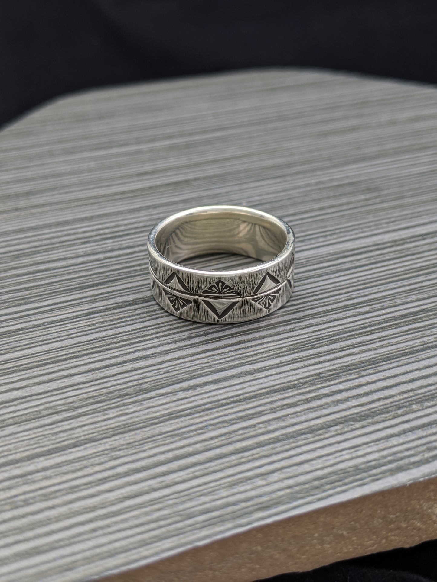 Tri-Stamped Silver
