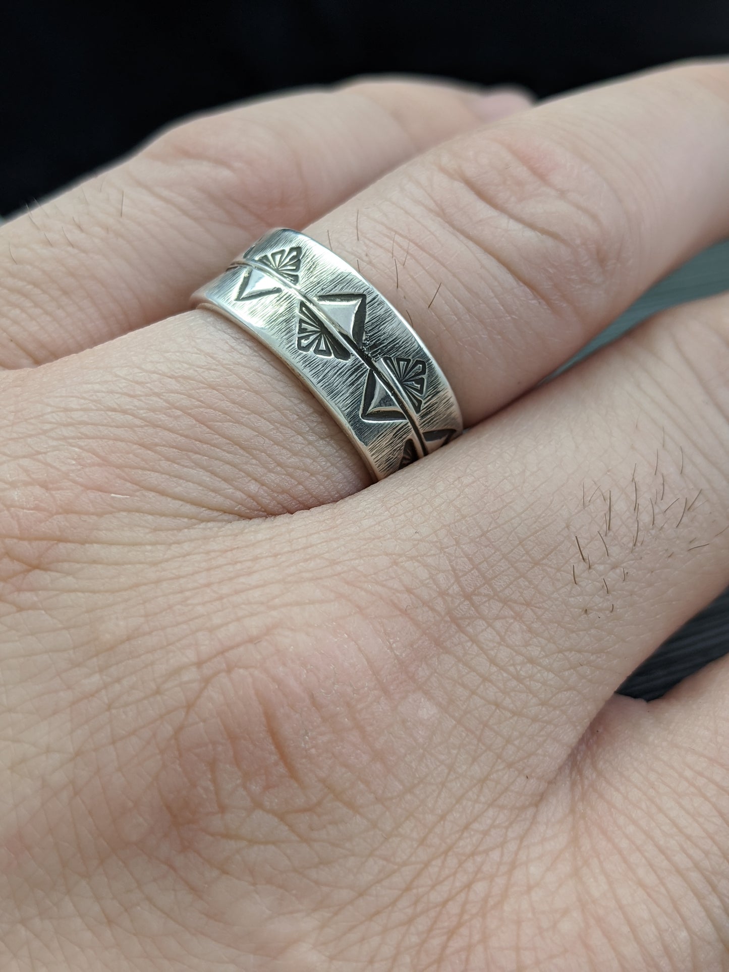 Tri-Stamped Silver