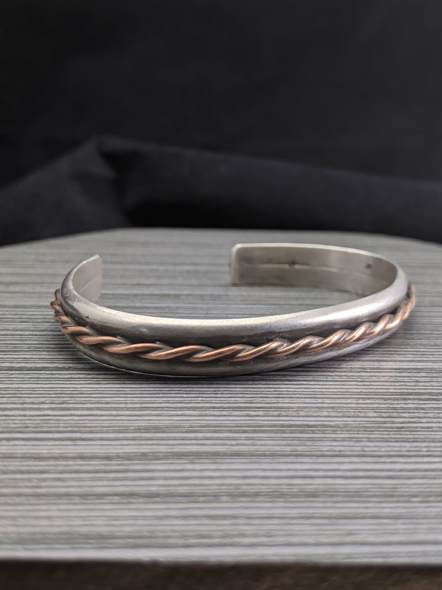 Copper Twist Cuff