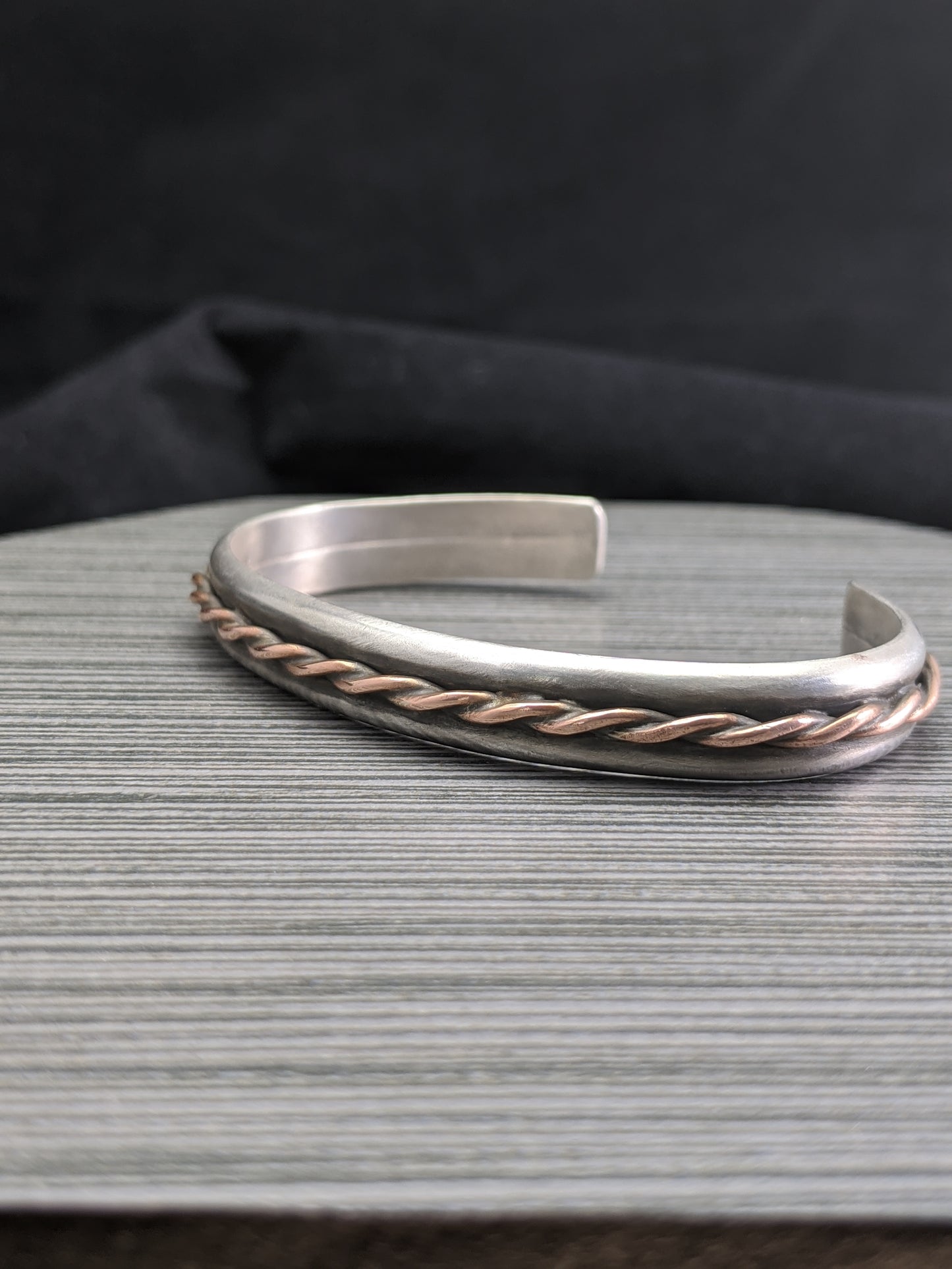 Copper Twist Cuff