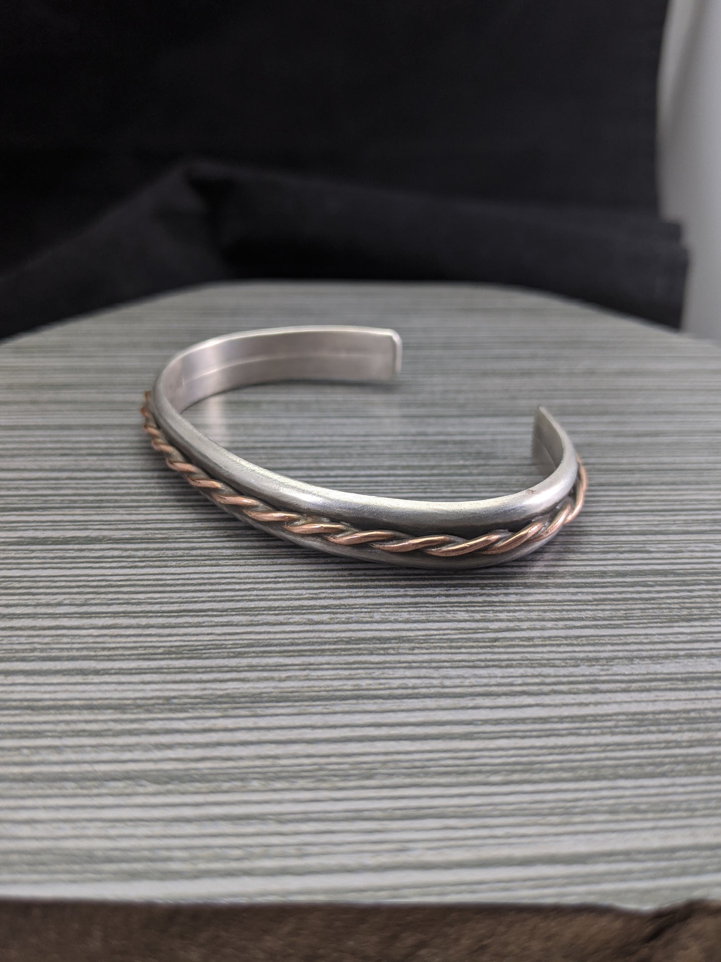 Copper Twist Cuff