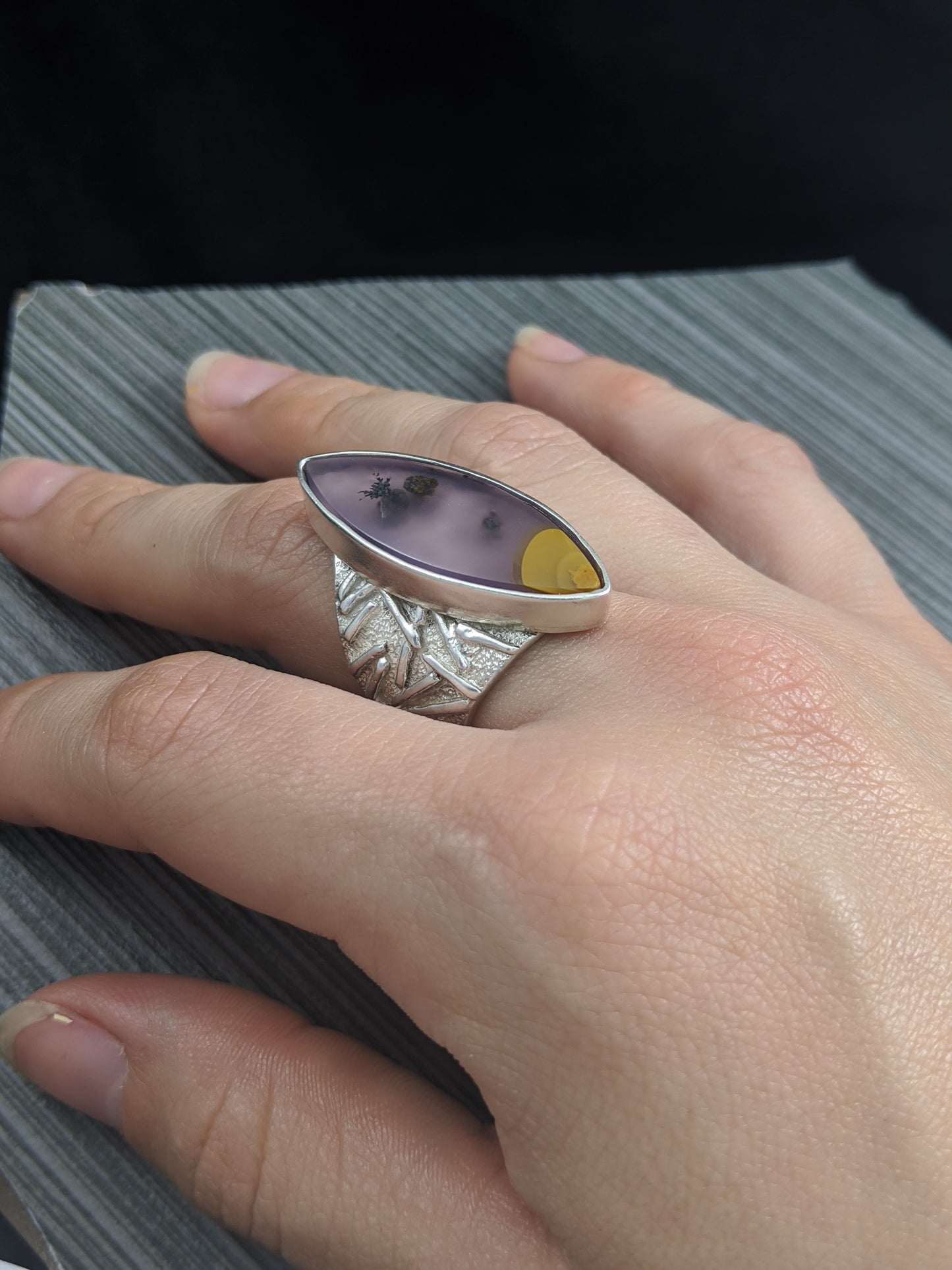 Priday Plume Stick Ring