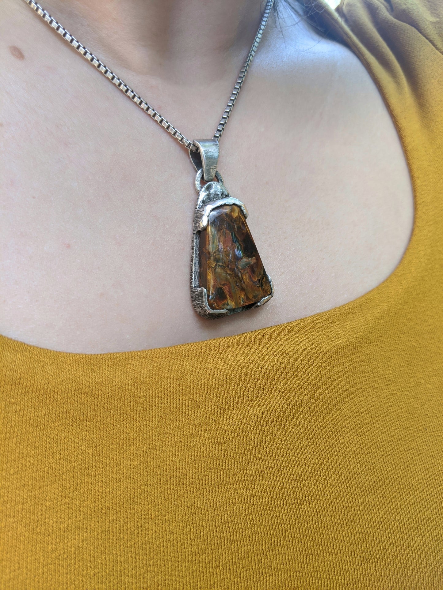 Pietersite Drop Point