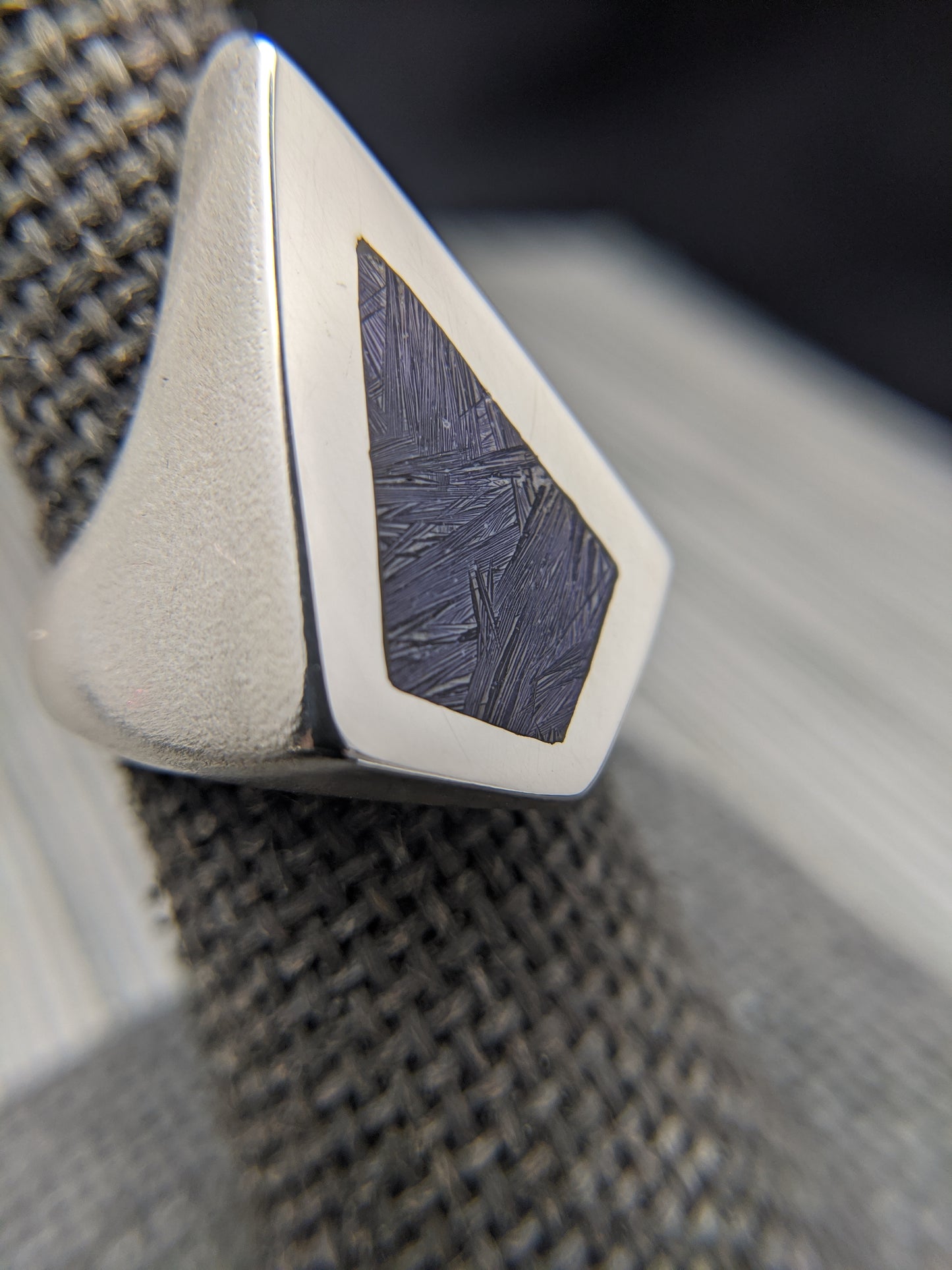 Sagenite Tiffany Stone Inlay Ring
